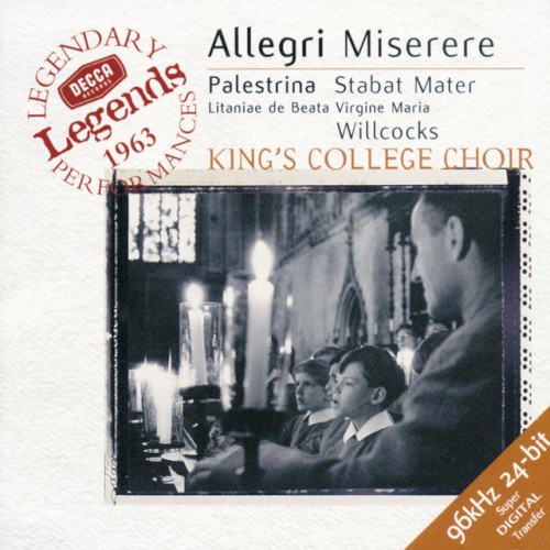 Allegri: Miserere / Palestrina: Stabat Mater / Litaniae de Beata Virgine Maria封面