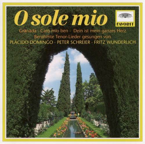 O sole mio / Granada / Caro mio ben / Dein ist mein ganzes Herz: Berühmte Tenor-Lieder gesungen von Plácido Domingo · Peter Schreier · Fritz Wunderlich封面
