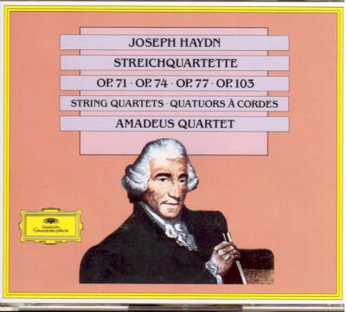 Streichquartette op. 71 op. 74 op. 77 op. 103封面