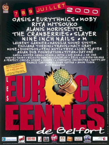 Eurockéennes de Belfort 2000封面