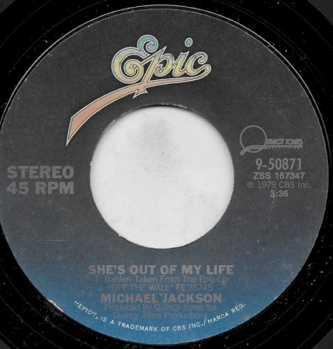 She’s Out of My Life封面