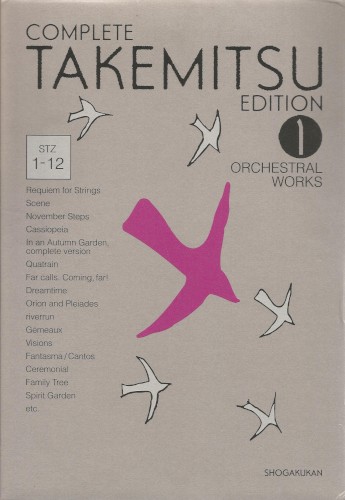 Complete Takemitsu Edition 1: Orchestral Works封面