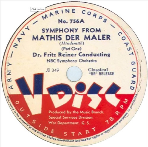 Symphony From Mathis der Maler封面