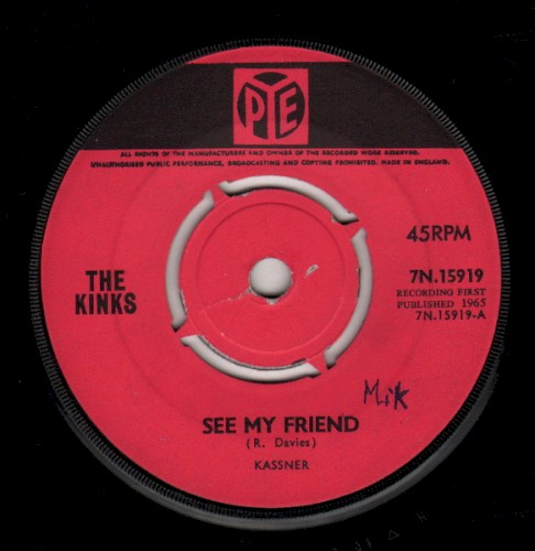 See My Friends / Never Met a Girl Like You Before封面