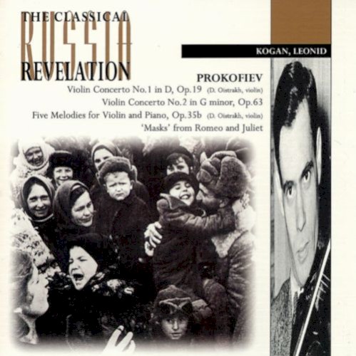 Violin Concerto no.1 in D, op. 19 / Violin Concerto no. 2 in G minor, op. 63 / Five Melodies for Violin and Piano, op. 35b / Masks from Romeo and Juliet封面