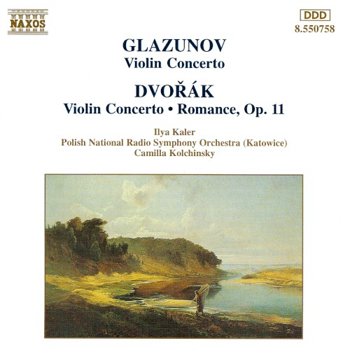 Glazunov: Violin Concerto / Dvořák: Violin Concerto / Romance, op. 11封面