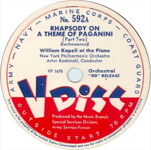 Rhapsody on a Theme of Paganini封面