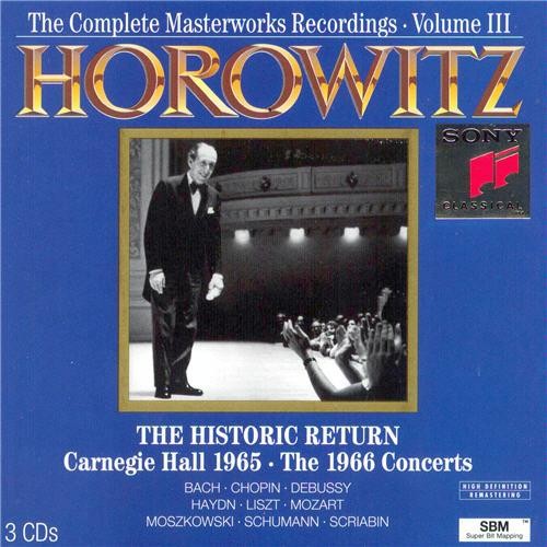 The Complete Masterworks Recordings, Volume 3: The Historic Return: Carnegie Hall 1965 / The 1966 Concerts封面