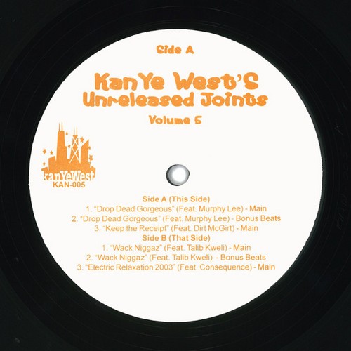 Unreleased Joints Volume 5封面