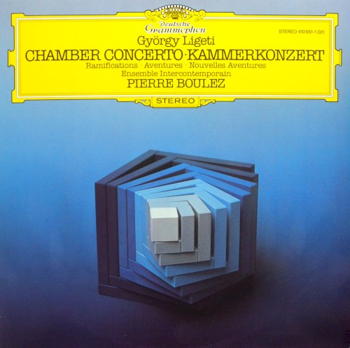 Chamber Concerto - Ramifications - Aventures - Nouvelles aventures封面