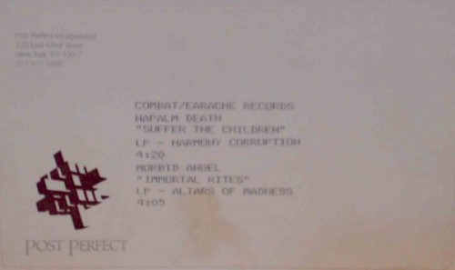 Suffer the Children / Morbid Angel封面