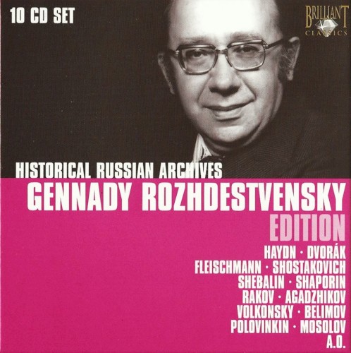 Historical Russian Archives: Gennady Rozhdestvensky Edition封面