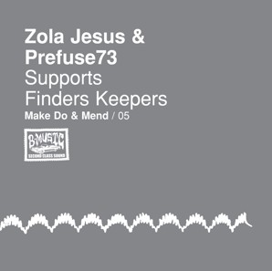 Zola Jesus & Prefuse73 Supports Finders Keepers封面