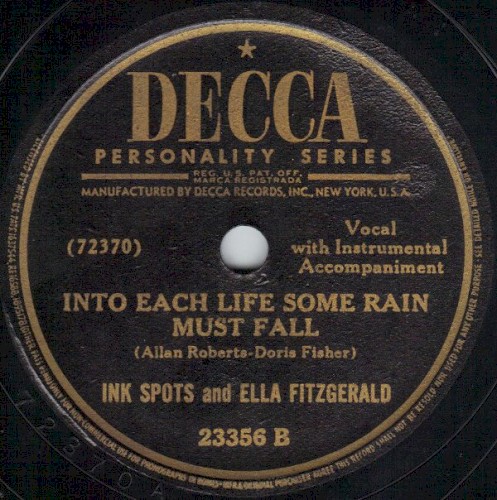 I’m Making Believe / Into Each Life Some Rain Must Fall封面