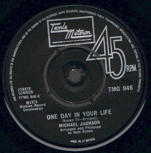One Day in Your Life封面