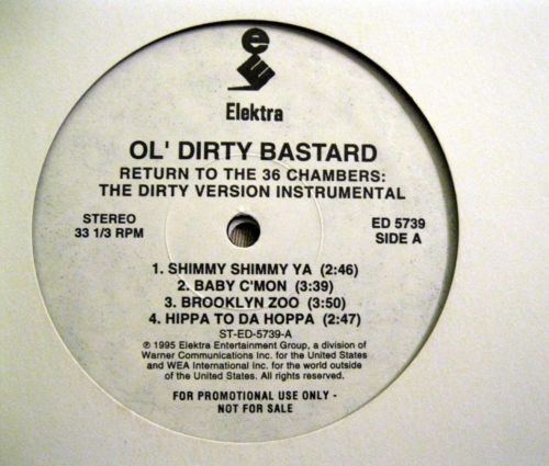 Return to the 36 Chambers: The Dirty Version Instrumentals封面