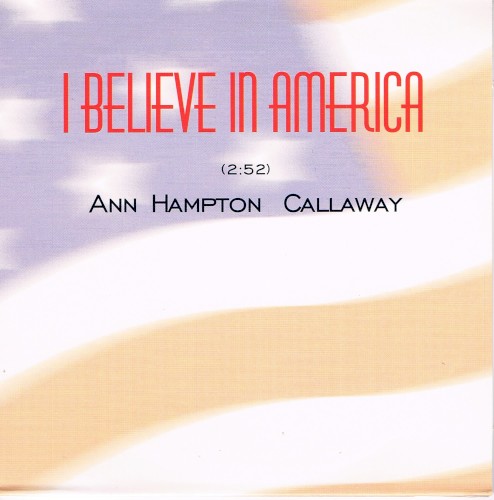 I Believe in America封面
