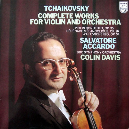 Complete Works for Violin and Orchestra封面