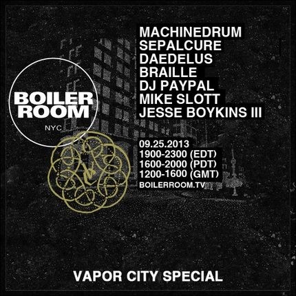 Boiler Room: Machinedrum in New York, Sep 25, 2013封面
