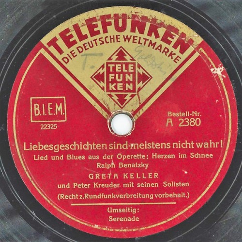 Liebesgeschichten sind meistens nicht wahr! / Serenade封面