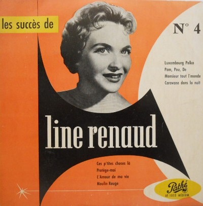 Les Succès de Line Renaud n°4封面