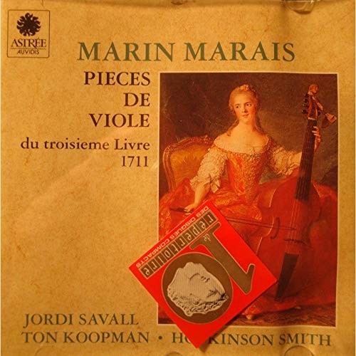 Pièces de viole du troisième Livre, 1711封面