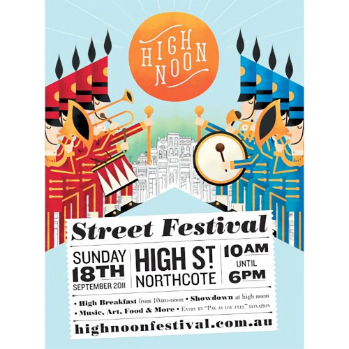 2011‐09‐18: High Noon Street Festival, Northcote Social Club, Melbourne, Australia封面