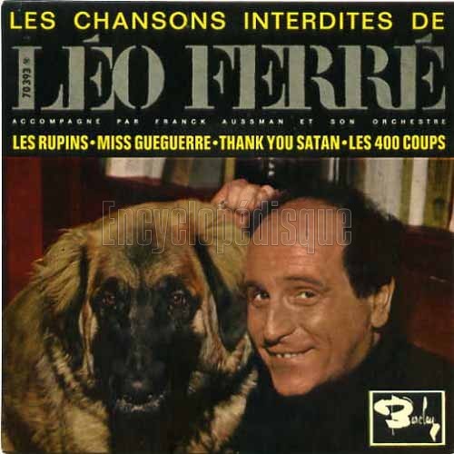 Les Chansons interdites de Léo Ferré封面