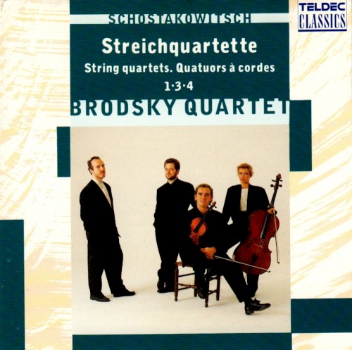 String Quartets 1, 3, 4封面