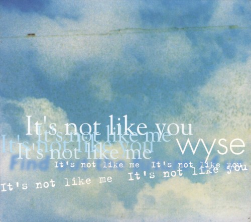It's not like me It's not like you封面