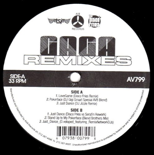 Gaga Remixes封面