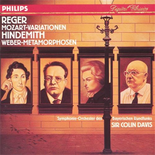 Reger: Mozart-Variationen / Hindemith: Weber-Metamorphosen封面