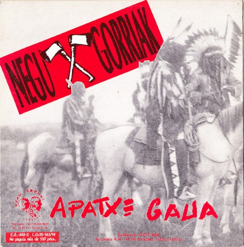 Apatxe gaua / Descendents del carrer封面