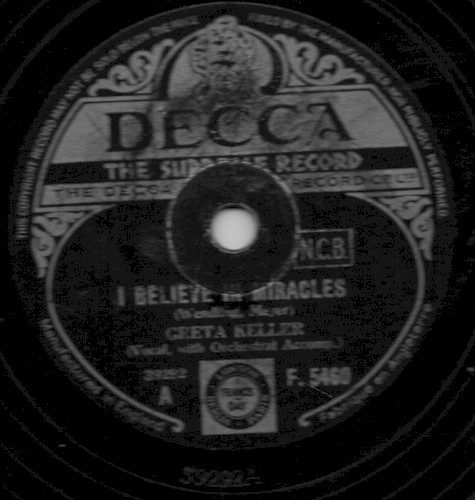 I Believe in Miracles / Blue Moon封面