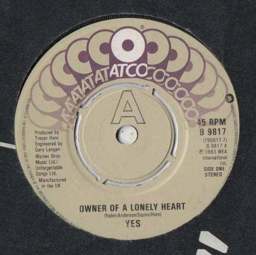 Owner of a Lonely Heart封面