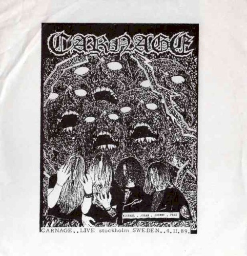 Live Stockholm Sweden 4.11.89.封面