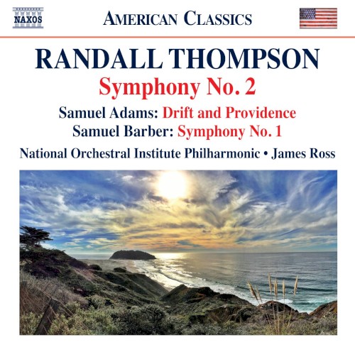 Thompson: Symphony no. 2 / Adams: Drift and Providence / Barber: Symphony no. 1封面