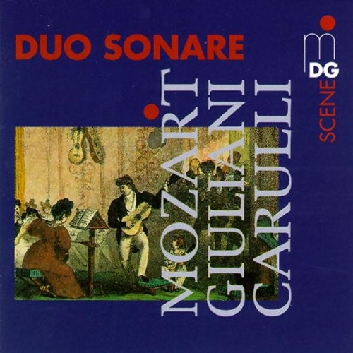 DUO SONARE on historical guitars: Mozart - Giuliani - Carulli封面