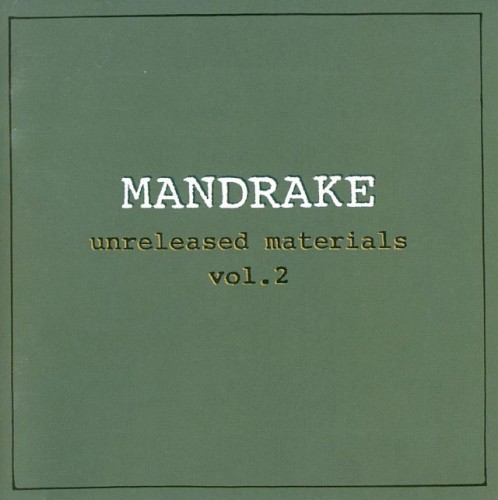 Unreleased Materials Volume 2封面