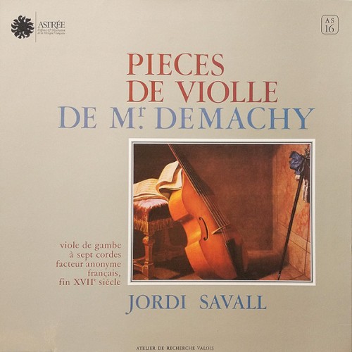 Pièces de violle de Mr Demachy封面