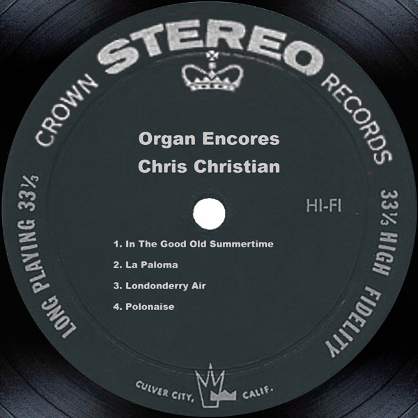 Organ Encores封面
