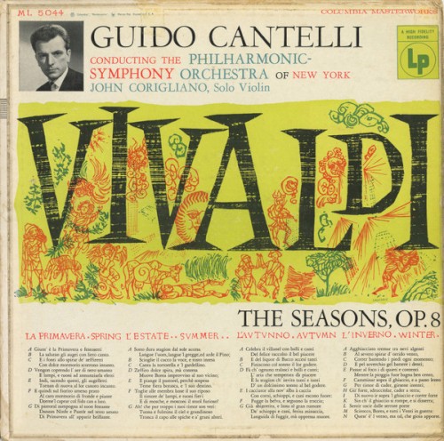 The Seasons, op. 8封面