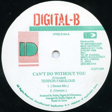 Can't Do Without You / Rude Boy封面
