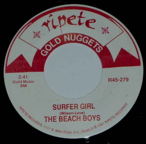 Surfer Girl / I Love You 1000 Times封面