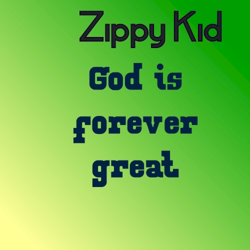 God is forever great封面