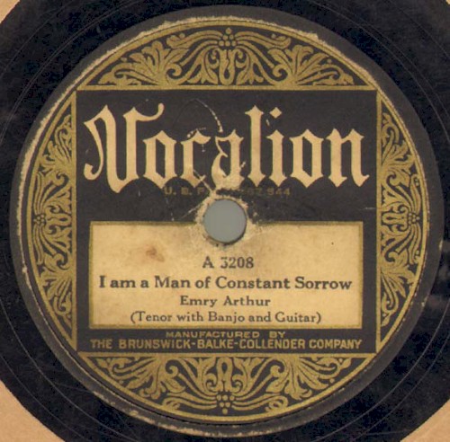 I Am a Man of Constant Sorrow / Down in Tennessee Valley封面