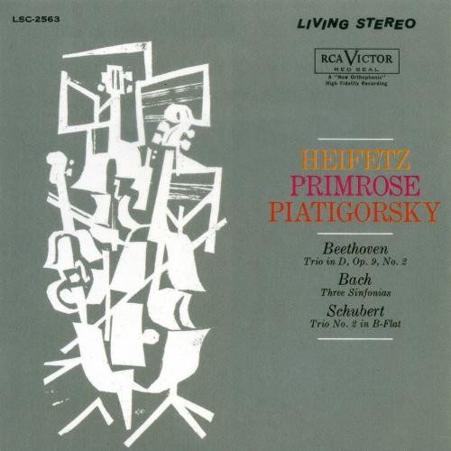 Beethoven · Schubert — Trios · Bach — Sinfonias封面