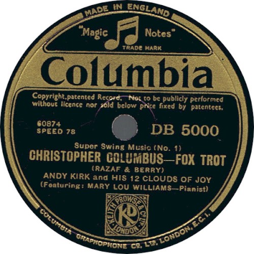 Christopher Columbus / Froggy Bottom封面