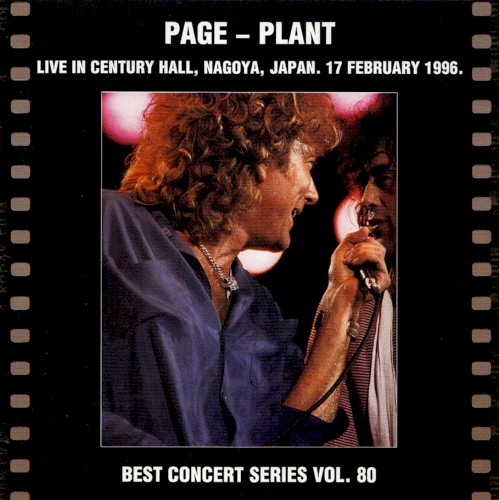 Live In Century Hall, Nagoya, Japan. 17 February 1996.封面