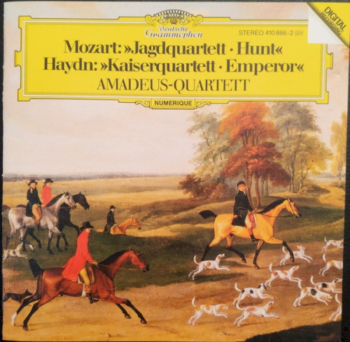 Mozart: »Jagdquartett« / Haydn: »Kaiserquartett«封面